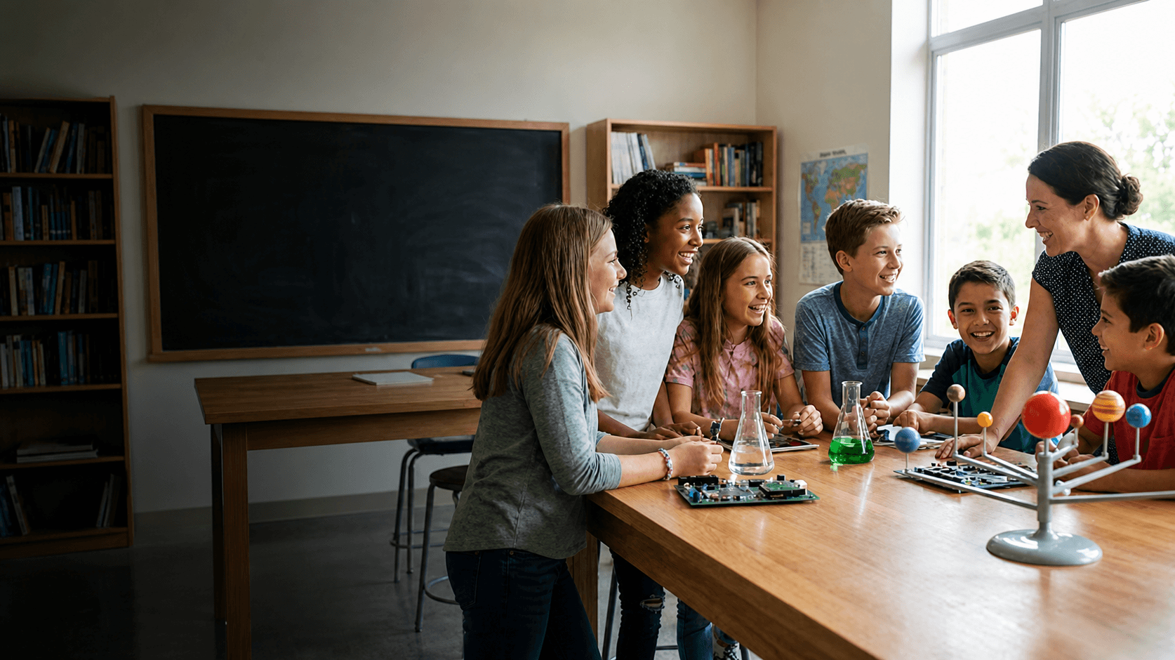 Collaborative STEM science experiment