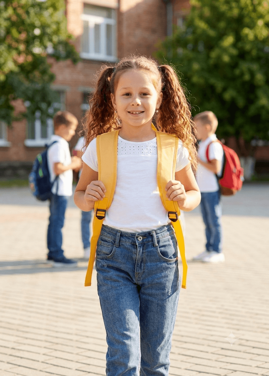 Happy children learning together in a supportive classroom